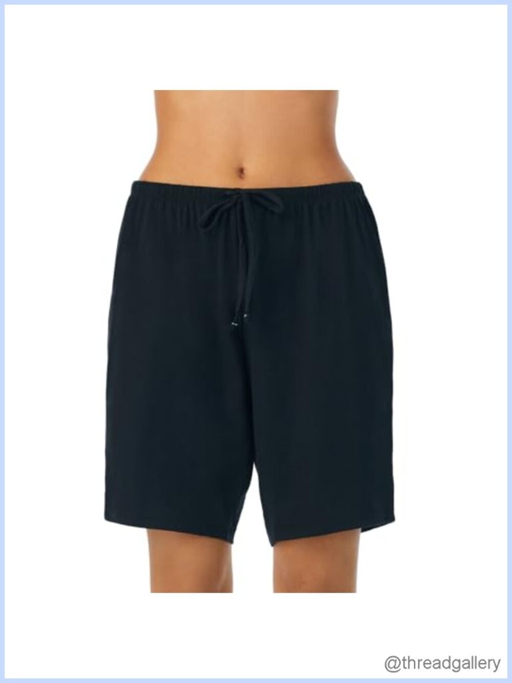 100% Cotton Pajama Bermuda Shorts Sleep & Lounge PJ Bottoms Women